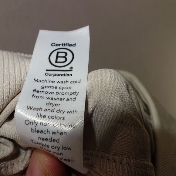 NEW Athleta Brooklyn Textured Joggers Pants Beige Tan Women's Plus Size 24 - Picture 13 of 13